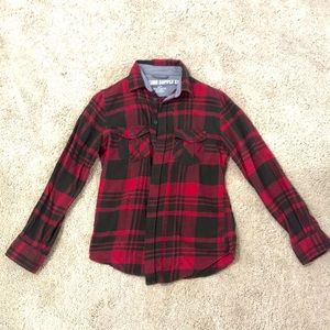 Mossimo flannel button-down shirt